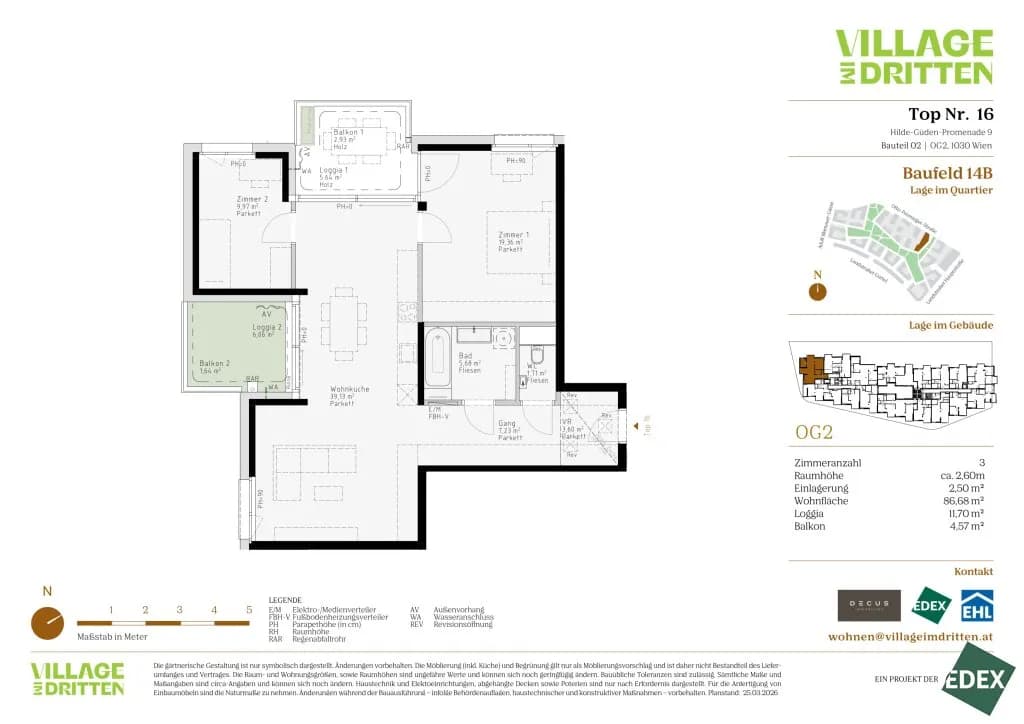 3-Zimmer-Wohnung kaufen in Wien – 86,36 m², € 699.000 – Bild 7 von 7