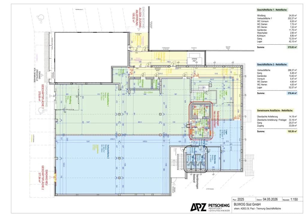 1-Zimmer-Gewerbeimmobilie mieten in Wolfsberg – 380 m², € 3.388 – Bild 12 von 12