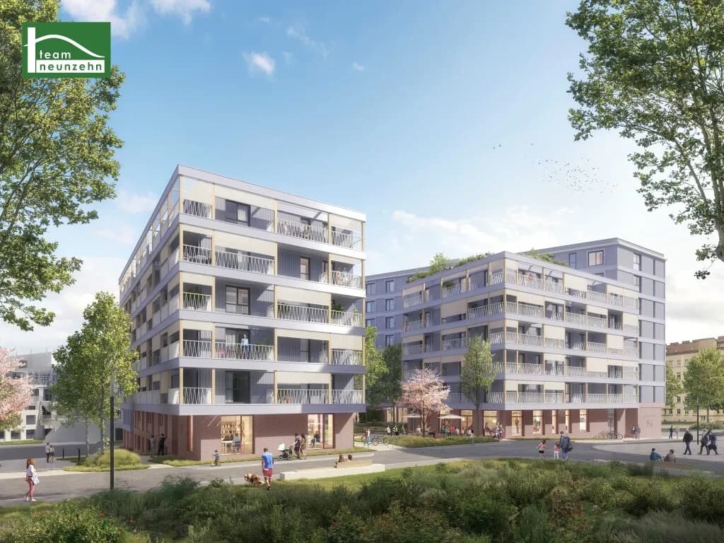 2-Zimmer-Wohnung mieten in Wien – 47,5 m², € 1.129 – Bild 1 von 21