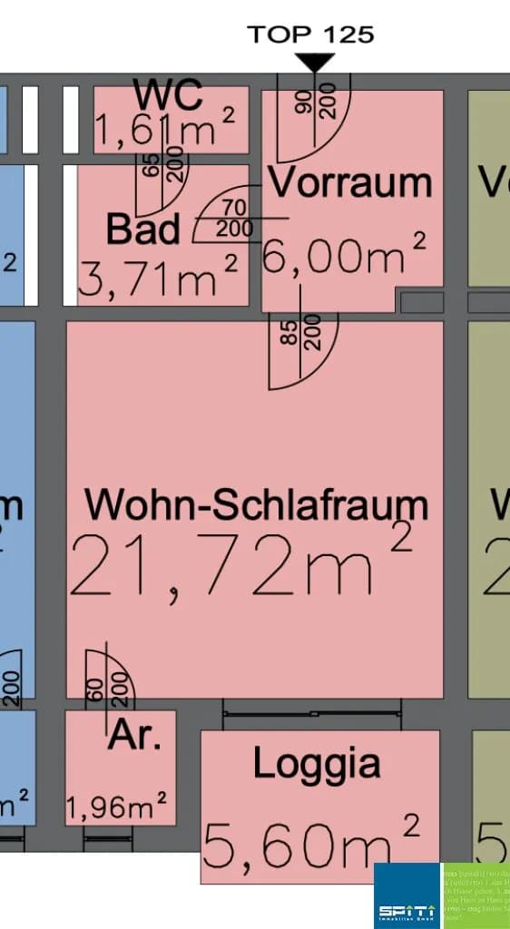 1-Zimmer-Wohnung kaufen in Klagenfurt – 39,42 m², € 115.000 – Bild 9 von 9
