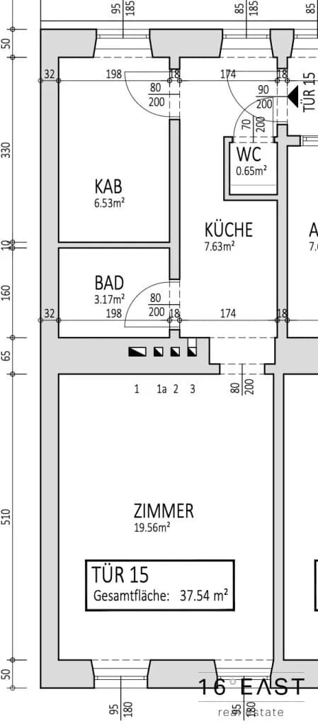 1-Zimmer-Wohnung kaufen in Wien – 38,48 m², € 180.000 – Bild 11 von 12