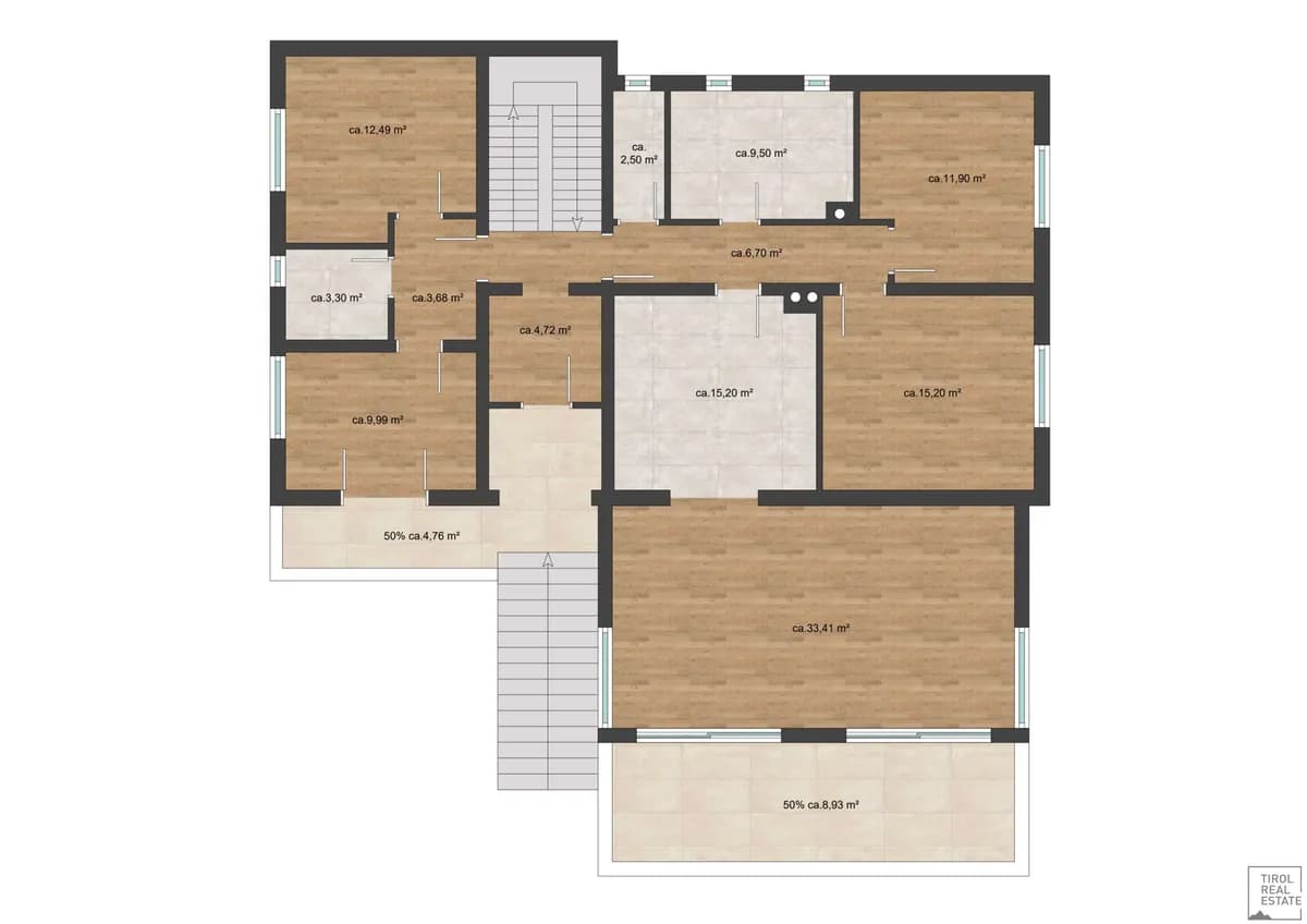 10-Zimmer-Immobilie kaufen in Kitzbühel – 221 m², € 1.690.000 – Bild 22 von 23