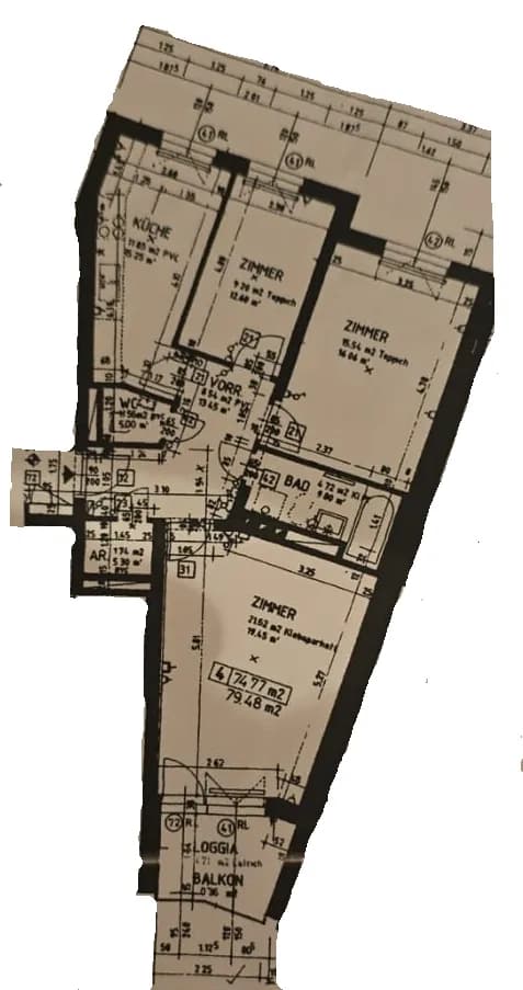 3-Zimmer-Wohnung kaufen in Linz – 79 m², € 221.000 – Bild 8 von 11