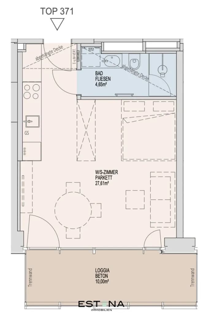 1-Zimmer-Wohnung mieten in Wien – 32,26 m², € 1.450 – Bild 14 von 14
