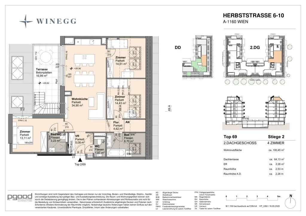 4-Zimmer-Wohnung kaufen in Wien – 100,45 m², € 923.400 – Bild 16 von 17
