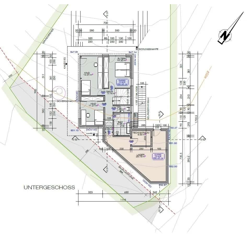 Grundstück kaufen in Innsbruck-Land – 457 m², € 378.000 – Bild 5 von 6