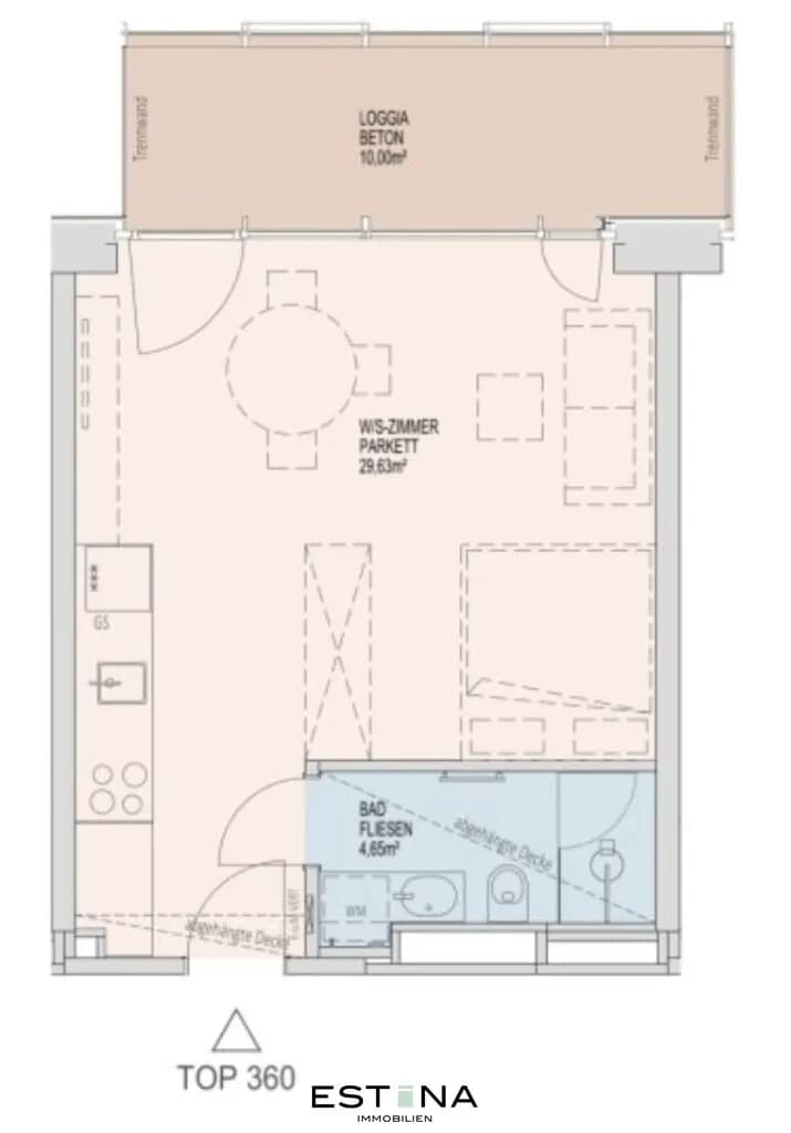 1-Zimmer-Wohnung mieten in Wien – 34,28 m², € 1.350 – Bild 18 von 18