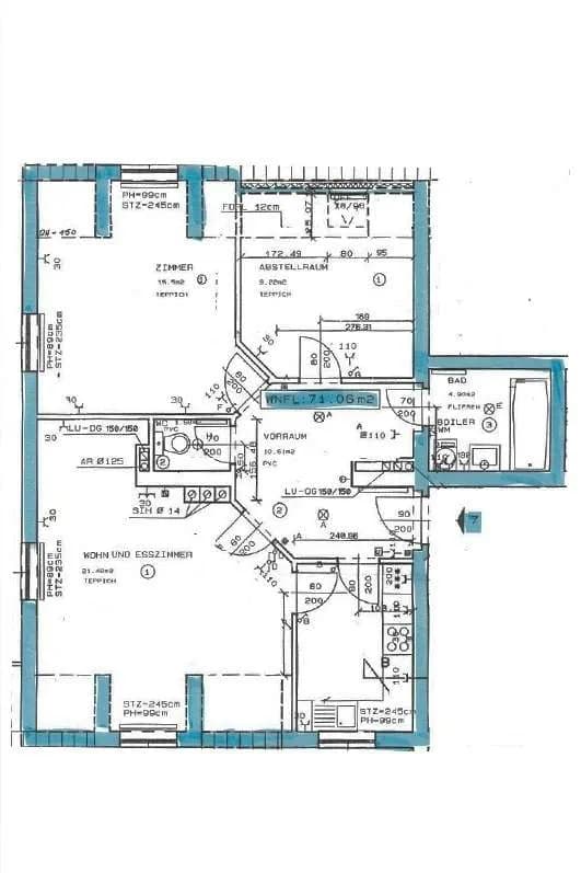 Wohnung mieten in Gmünd – 71,06 m², € 571 – Bild 14 von 14