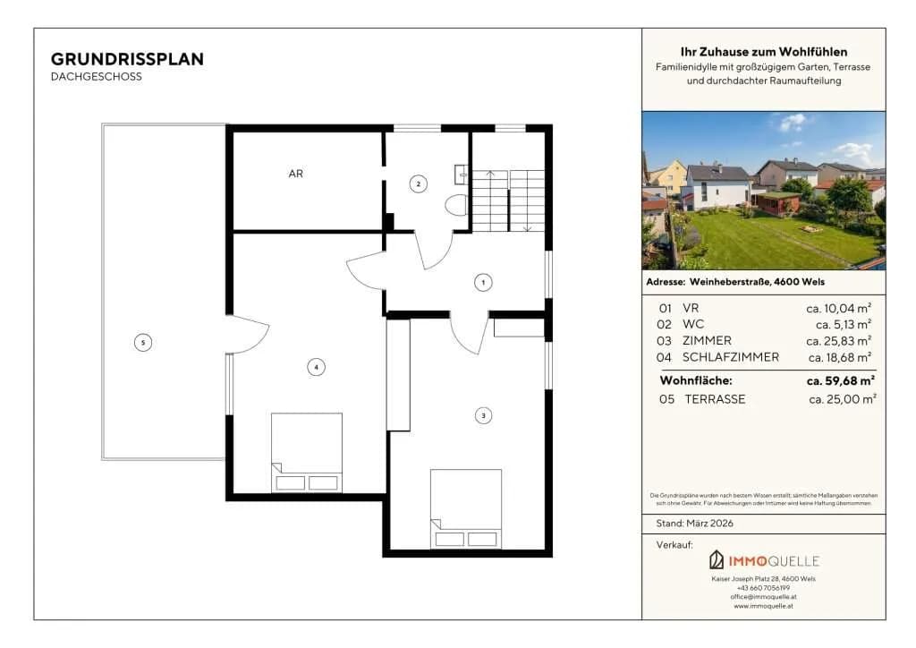 4-Zimmer-Haus kaufen in Wels – 129,13 m² – Bild 18 von 19