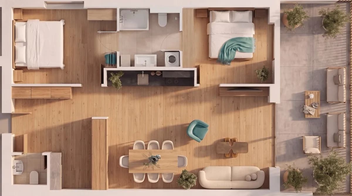 3-Zimmer-Wohnung kaufen in Klagenfurt Land – 75,39 m², € 515.302 – Bild 7 von 7