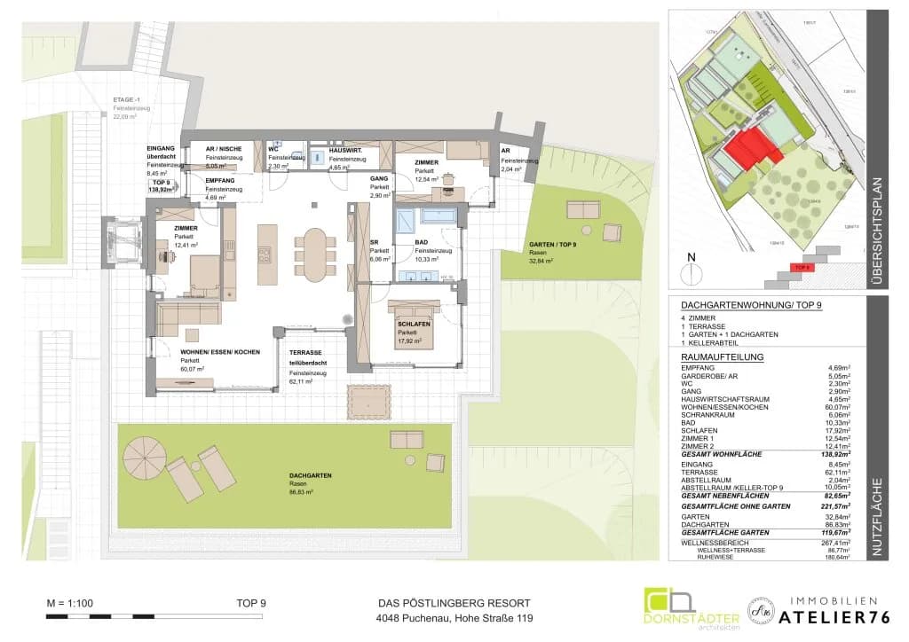 4-Zimmer-Wohnung kaufen in Linz – 138,92 m², € 1.349.900 – Bild 2 von 21