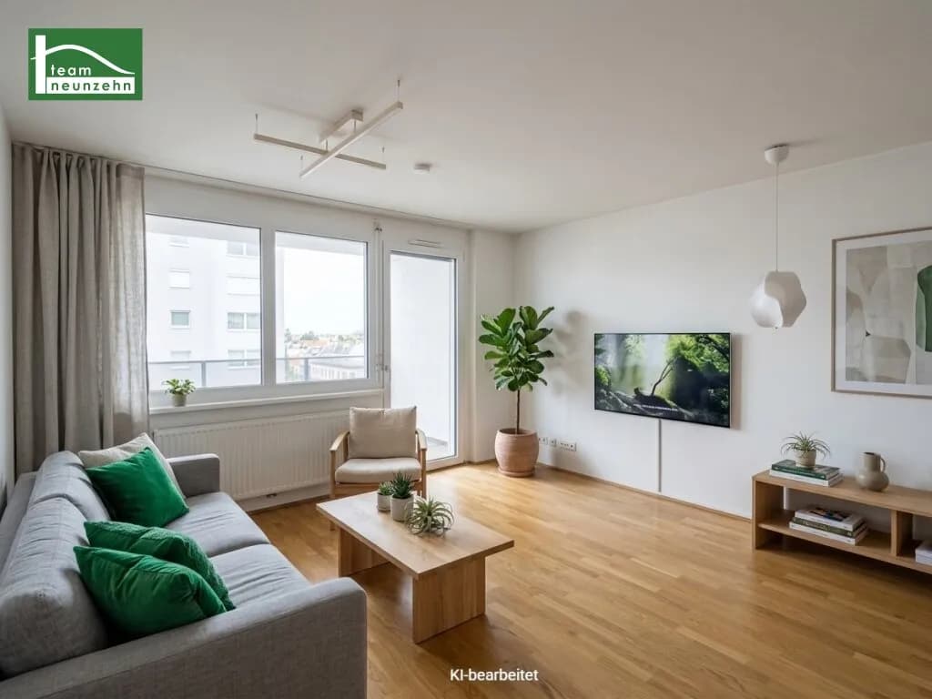 2-Zimmer-Wohnung mieten in Wien – 55,28 m², € 1.049