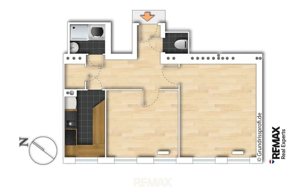 2-Zimmer-Wohnung kaufen in Wien – 49 m², € 189.000 – Bild 21 von 22