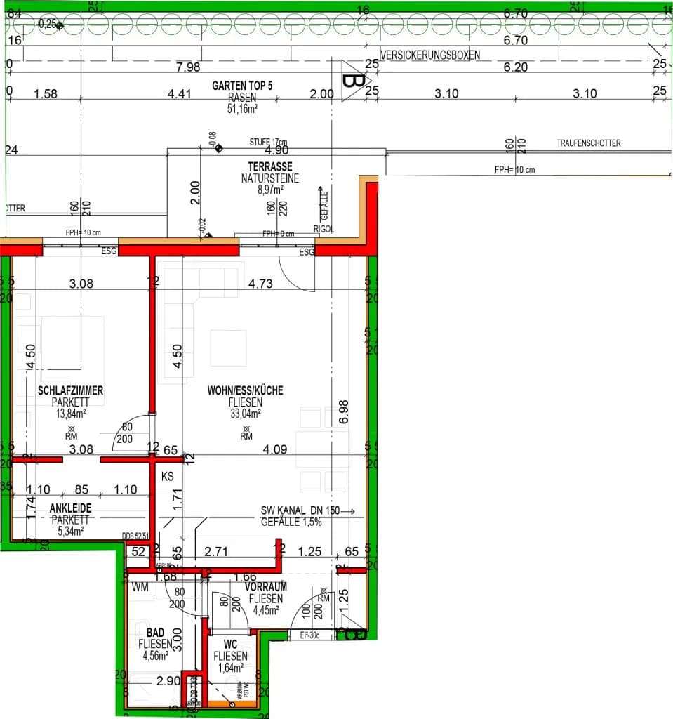 2-Zimmer-Wohnung kaufen in Baden – 62,87 m², € 335.000 – Bild 14 von 17