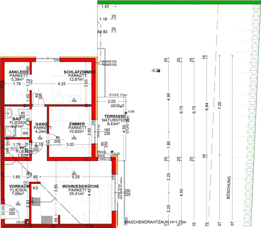 3-Zimmer-Wohnung kaufen in Baden – 72 m², € 450.000 – Bild 22 von 23