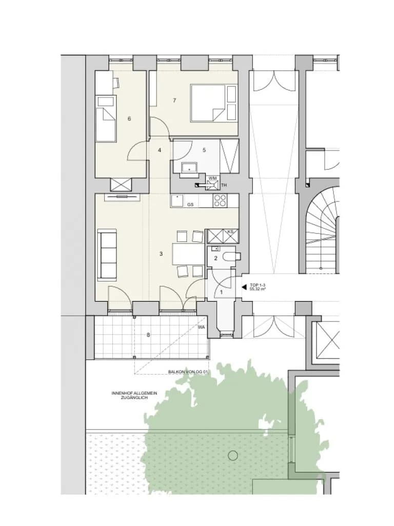 3-Zimmer-Wohnung kaufen in Wien – 54 m², € 269.000 – Bild 15 von 15
