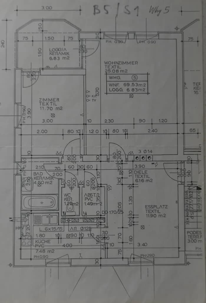 3-Zimmer-Wohnung mieten in Neunkirchen – 69,53 m², € 790 – Bild 7 von 7