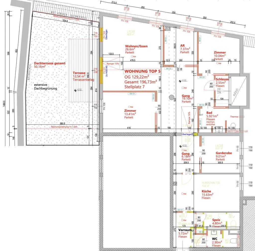 5-Zimmer-Wohnung kaufen in Mödling – 197 m², € 495.000 – Bild 17 von 19