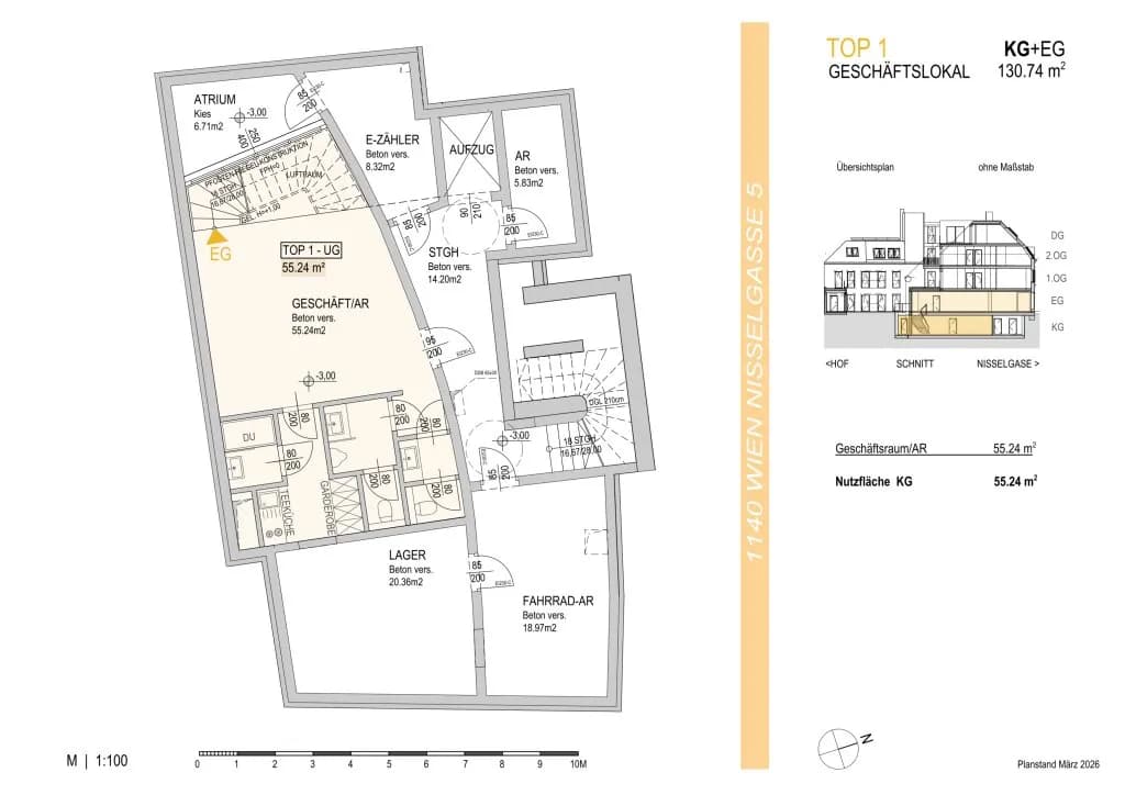 Gewerbeimmobilie mieten in Wien – 131 m², € 4.033 – Bild 21 von 21