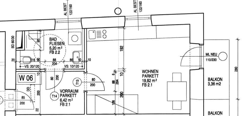 1-Zimmer-Wohnung mieten in Liezen – 31,5 m², € 471 – Bild 4 von 6