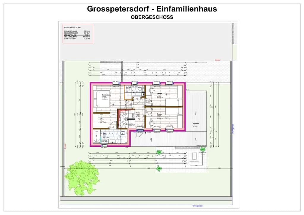 4-Zimmer-Haus kaufen in Oberwart – 106,52 m², € 399.000 – Bild 34 von 34