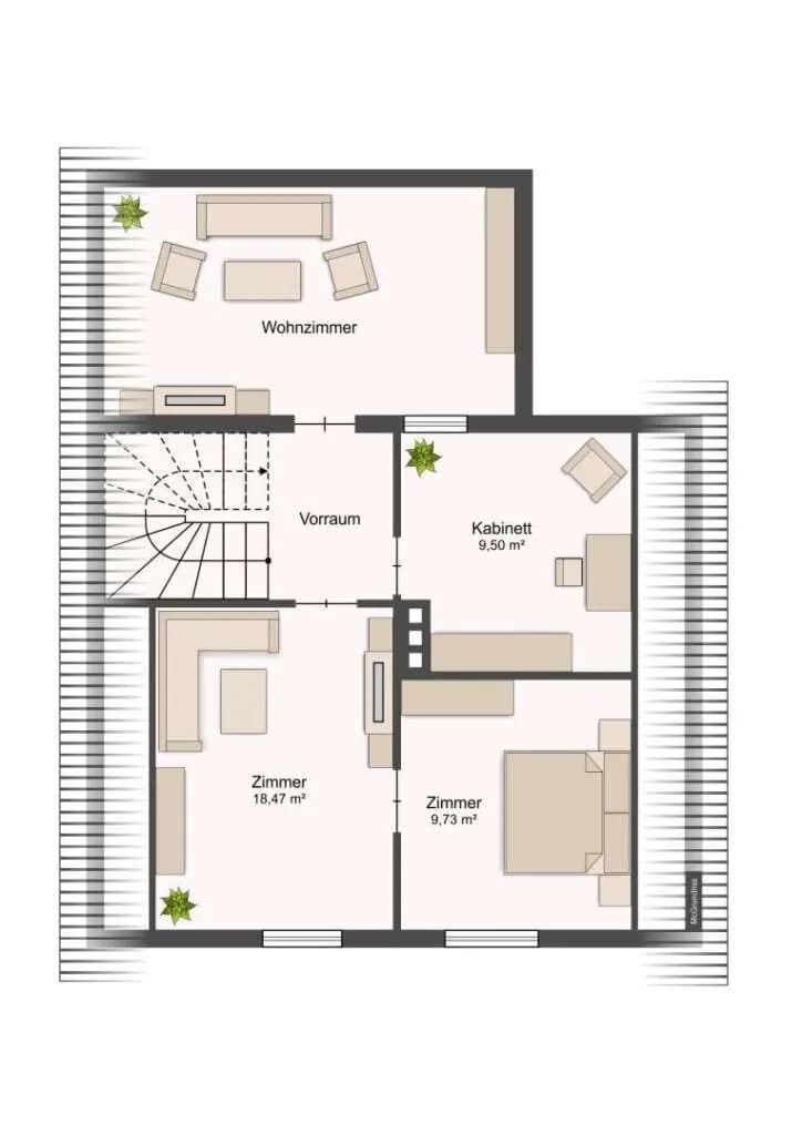 6-Zimmer-Haus kaufen in Mödling – 120 m², € 550.000 – Bild 15 von 16