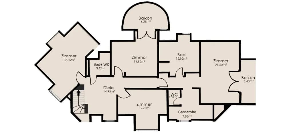 7-Zimmer-Immobilie kaufen in Baden – 226,79 m², € 1.970.000 – Bild 30 von 31