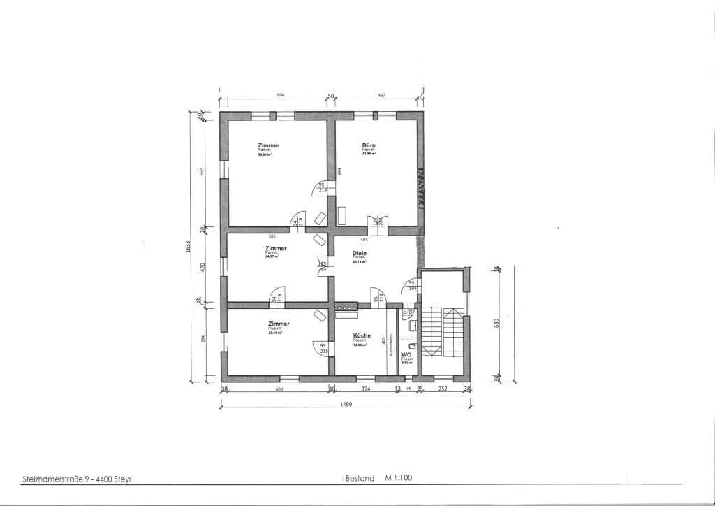 Gewerbeimmobilie mieten in Steyr – 158 m², € 1.974 – Bild 12 von 12