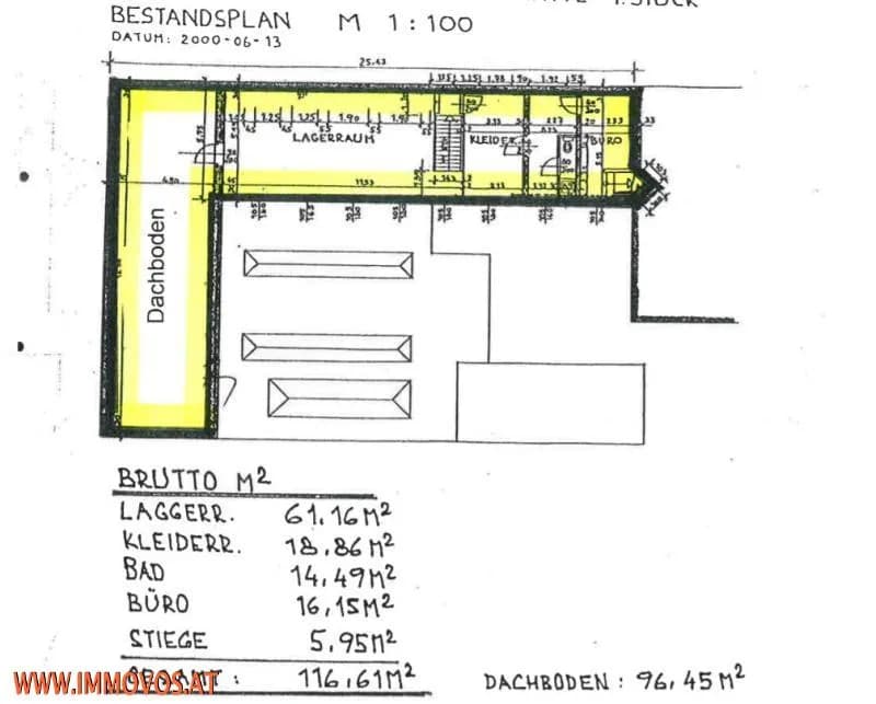 3-Zimmer-Gewerbeimmobilie mieten in Wien – 116,61 m², € 1.158 – Bild 11 von 11