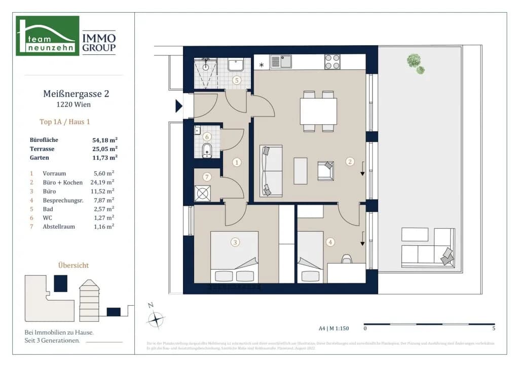 3-Zimmer-Gewerbeimmobilie kaufen in Wien – 54,18 m², € 349.000 – Bild 21 von 21