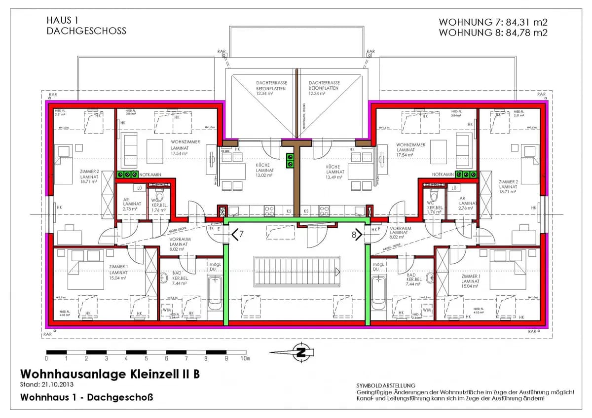 3-Zimmer-Wohnung mieten in Lilienfeld – 84,78 m², € 983 – Bild 20 von 20