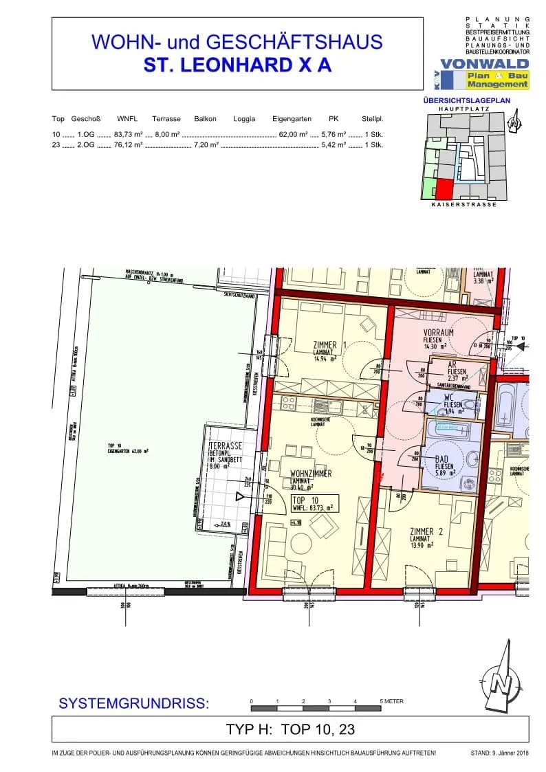 3-Zimmer-Wohnung mieten in Melk – 76,12 m², € 829 – Bild 7 von 7