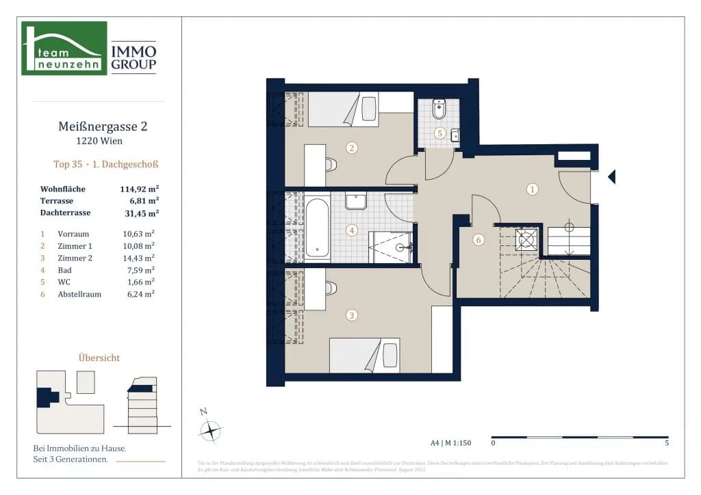 4-Zimmer-Wohnung kaufen in Wien – 114,92 m², € 849.000 – Bild 35 von 37