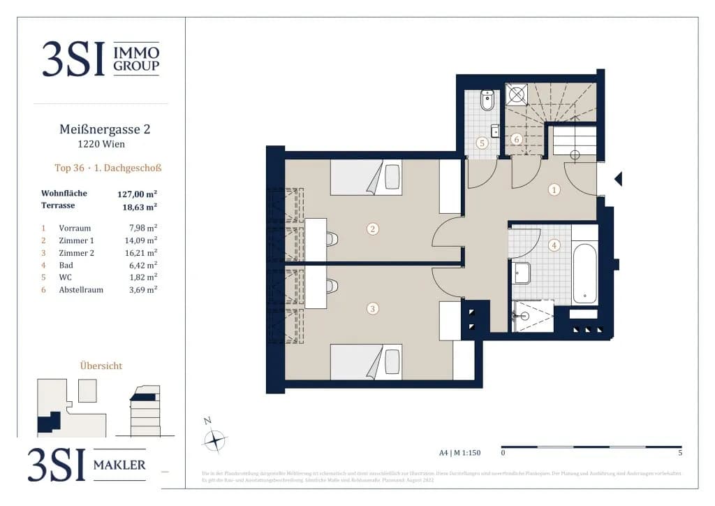 4-Zimmer-Wohnung kaufen in Wien – 127 m², € 875.000 – Bild 17 von 32