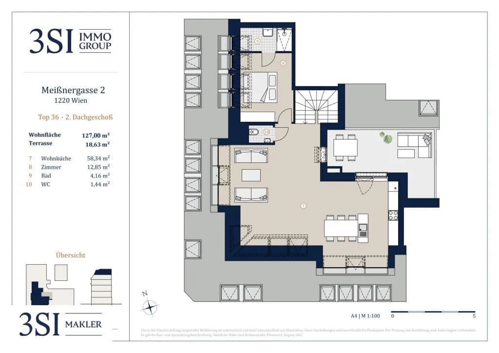 4-Zimmer-Wohnung kaufen in Wien – 127 m², € 875.000 – Bild 18 von 32