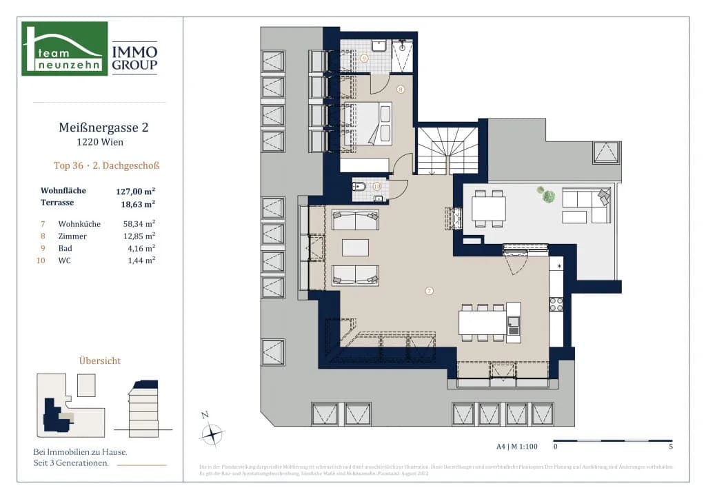 4-Zimmer-Wohnung kaufen in Wien – 127 m², € 875.000 – Bild 32 von 32