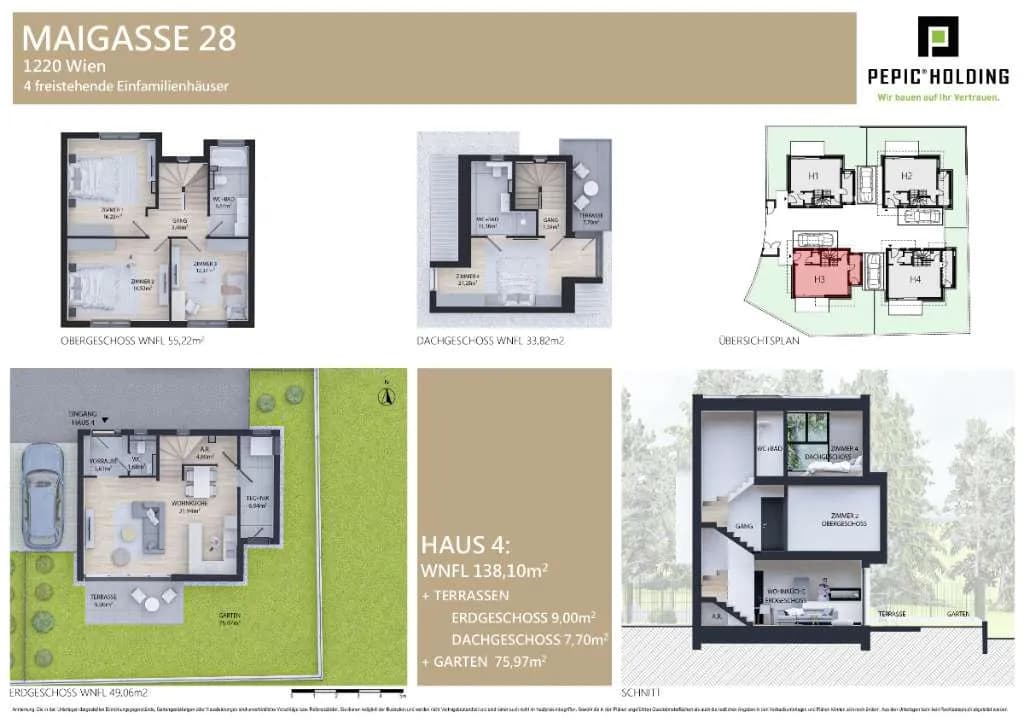 5-Zimmer-Haus kaufen in Wien – 132,39 m², € 739.000 – Bild 4 von 14