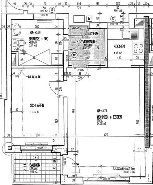 2-Zimmer-Wohnung mieten in Liezen – 51,41 m², € 748 – Bild 2 von 2