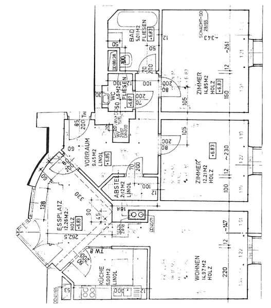 3-Zimmer-Wohnung mieten in Leoben – 81,43 m², € 486 – Bild 3 von 3