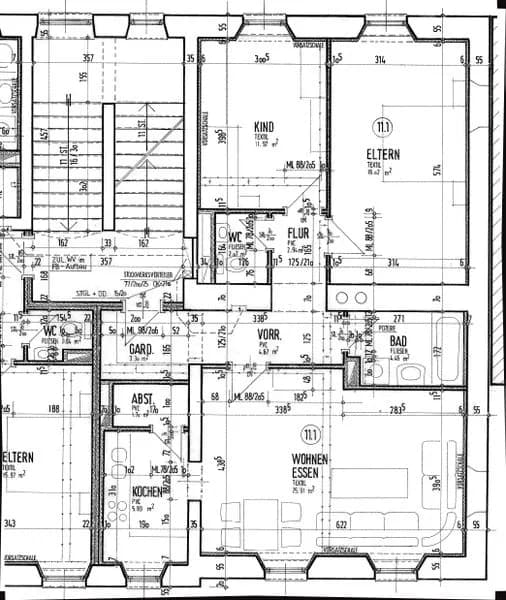 3-Zimmer-Wohnung mieten in Leoben – 80,92 m², € 677 – Bild 3 von 3