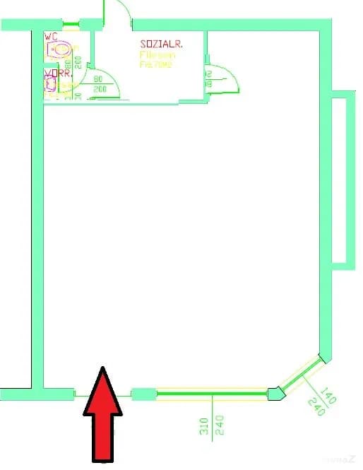 1-Zimmer-Gewerbeimmobilie mieten in Graz – 66 m², € 965 – Bild 3 von 10
