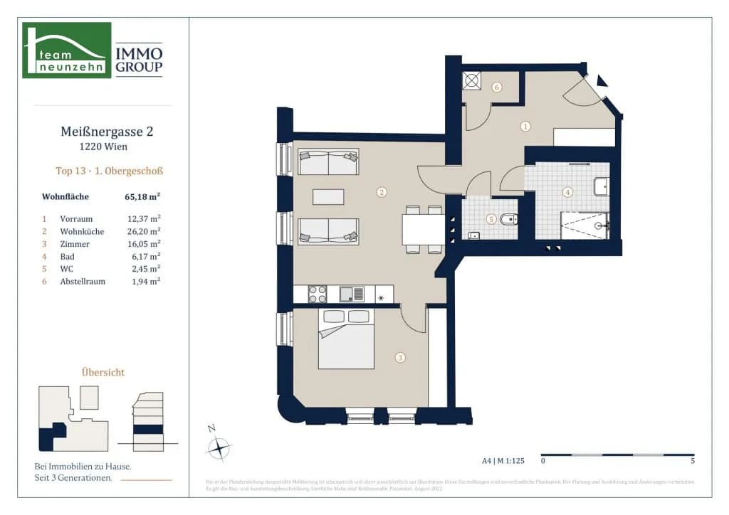2-Zimmer-Wohnung kaufen in Wien – 64,16 m², € 369.000 – Bild 21 von 21