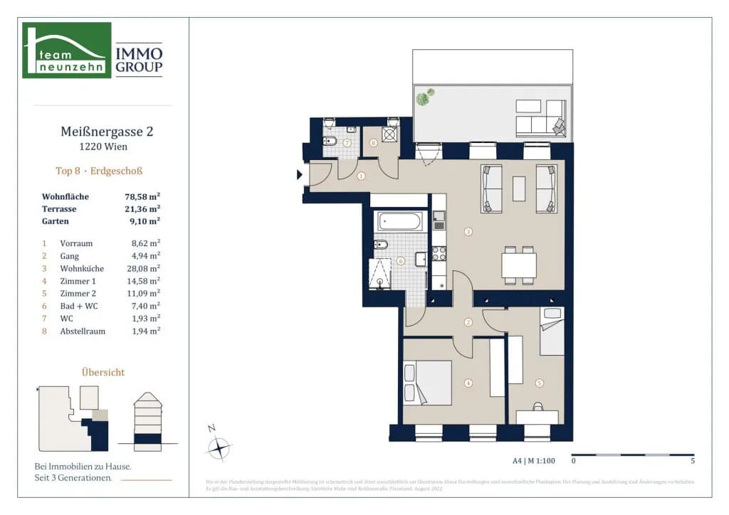 3-Zimmer-Wohnung kaufen in Wien – 78,58 m², € 469.000 – Bild 26 von 26