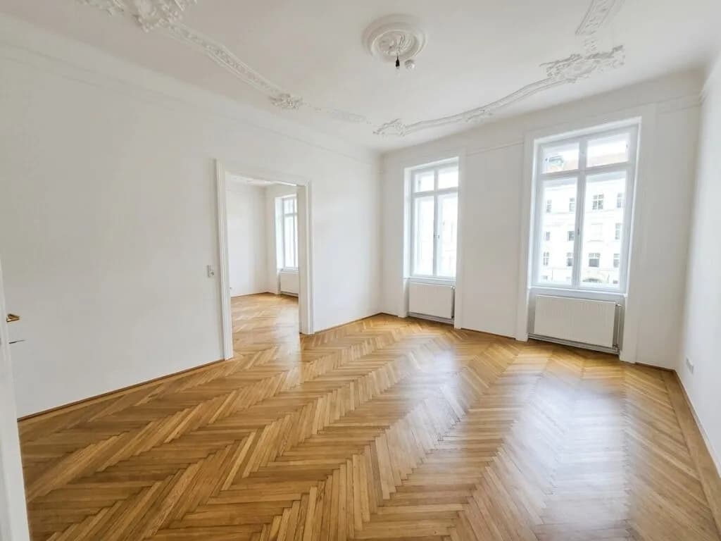 3-Zimmer-Wohnung mieten in Wien – 123,9 m², € 2.506