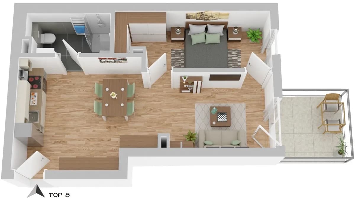 2-Zimmer-Wohnung kaufen in Wien – 43,7 m², € 263.128 – Bild 11 von 13