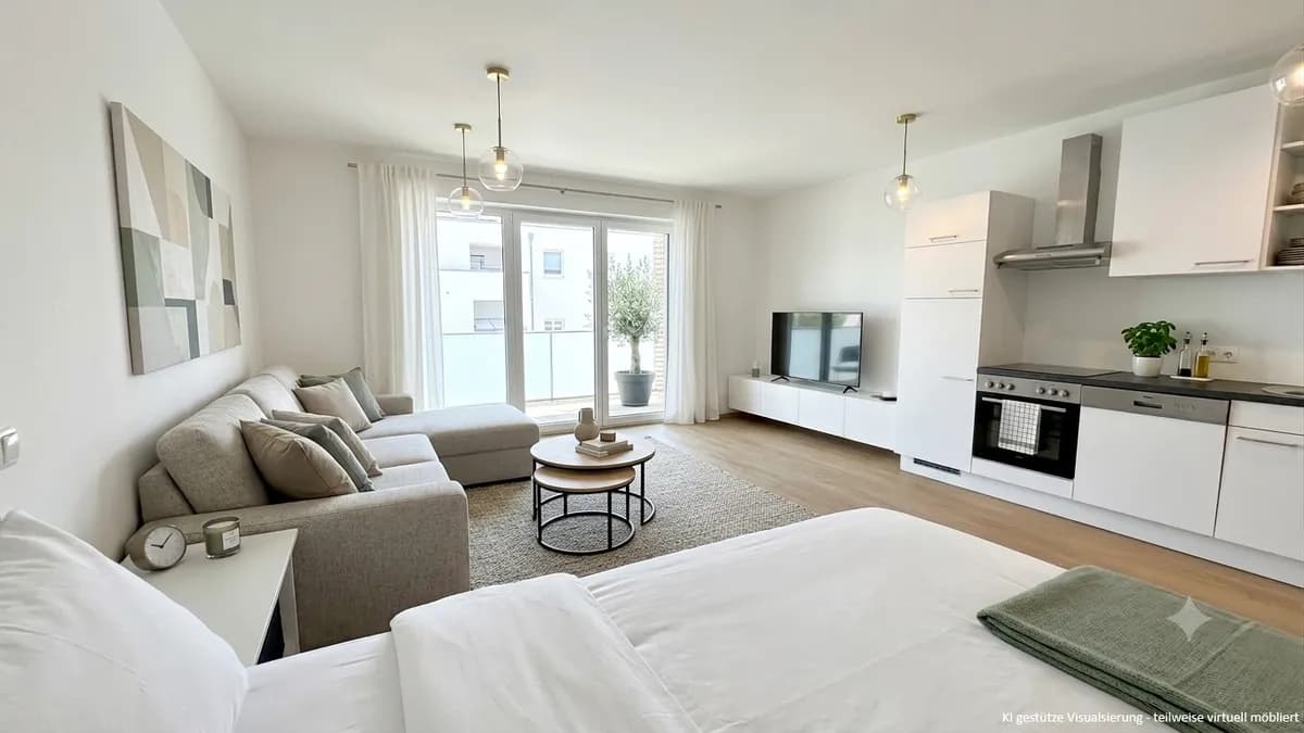 1-Zimmer-Wohnung mieten in Amstetten – 39 m², € 609