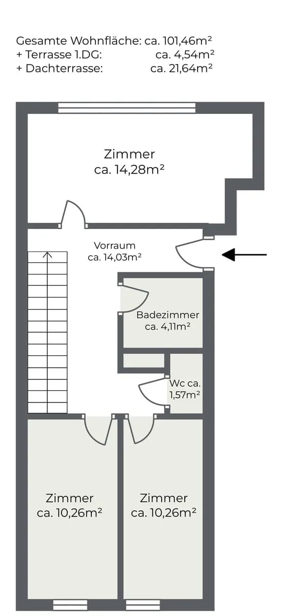 4-Zimmer-Wohnung kaufen in Wien – 101,46 m², € 680.000 – Bild 17 von 19
