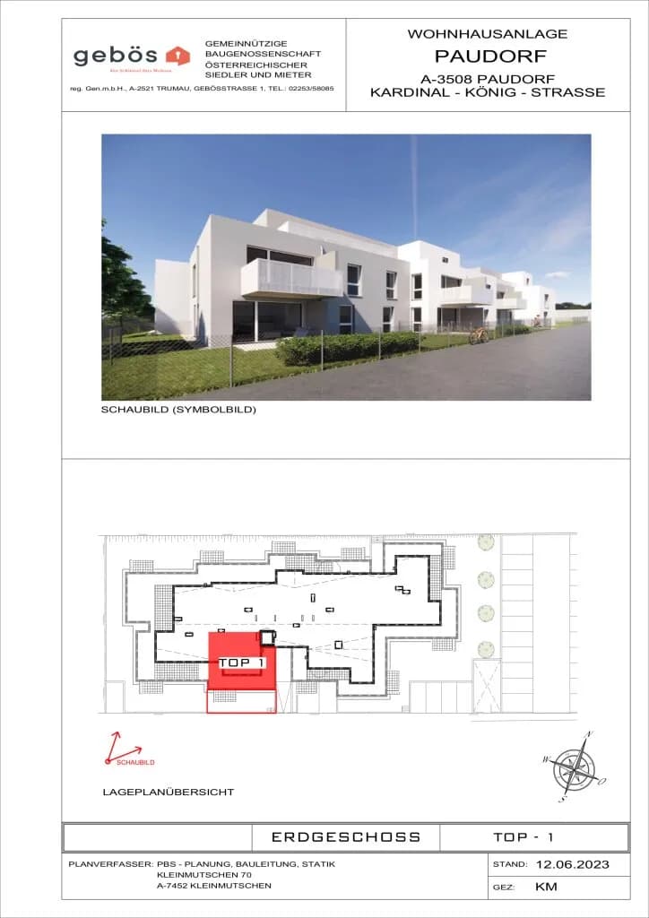 3-Zimmer-Wohnung mieten in Krems Land – 78,39 m², € 1.000 – Bild 18 von 19