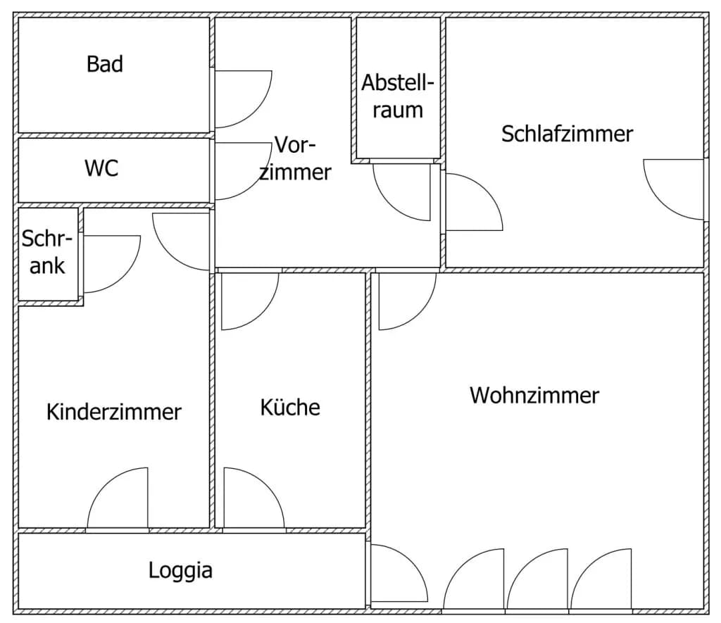 Wohnung kaufen in Wiener Neustadt – 84,68 m², € 195.000 – Bild 12 von 12