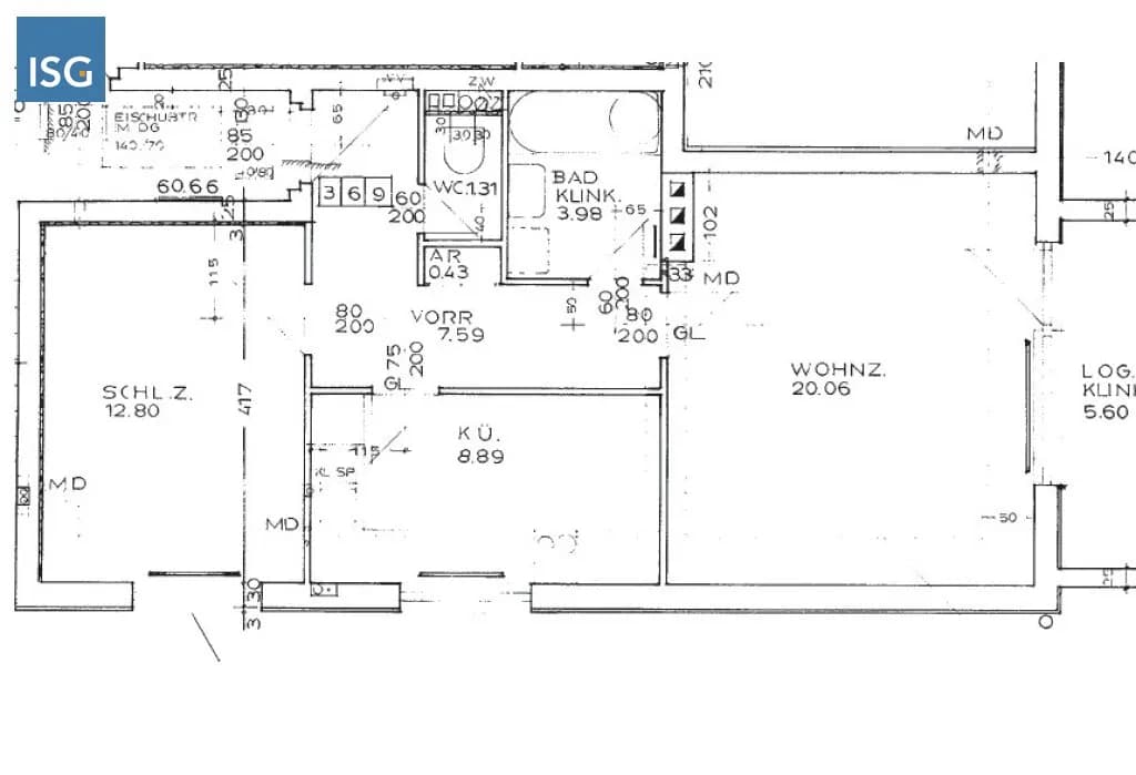 2-Zimmer-Wohnung mieten in Schärding – 60,66 m², € 499 – Bild 2 von 2
